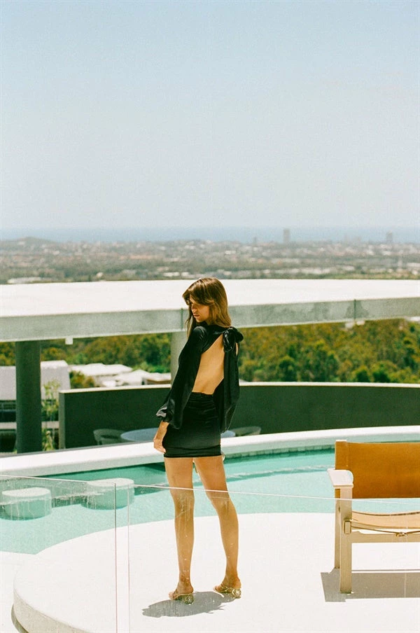 Verena Dress - Black 8 Verena Dress - Black - Image 6