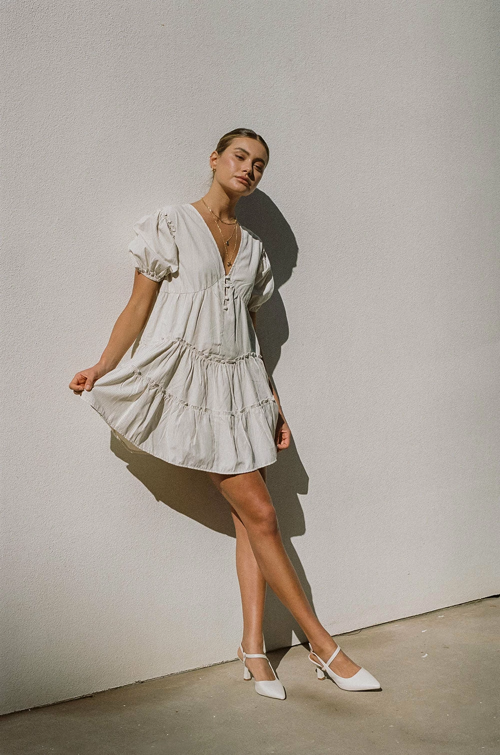 Leyah Dress - Stripe 7 Leyah Dress - Stripe - Image 5