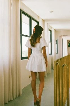 Nyrobi Dress - White -Sabo Shop ad7853b9 08ea 4ef0 9526 165593180330