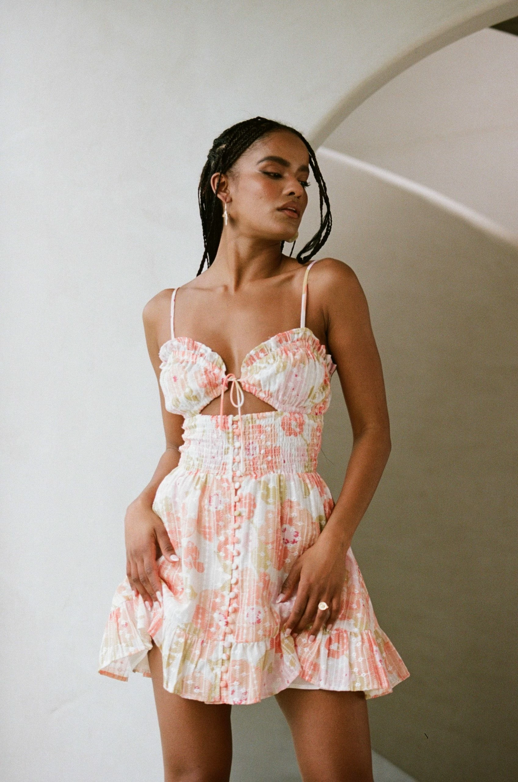 Karolina Shirred Dress 8 Karolina Shirred Dress - Image 6