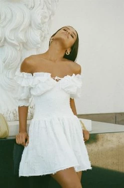 Velette Shirred Dress