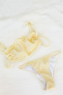 Tide Bandeau Top - Yellow