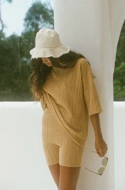 Archer Tee - Tan Cable -Sabo Shop afac7f9b a7db 4d79 af4b ee346abc03ef