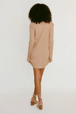 Pax Dress - Tan -Sabo Shop b3784abd ad07 4538 ab6d a6f049a02b03