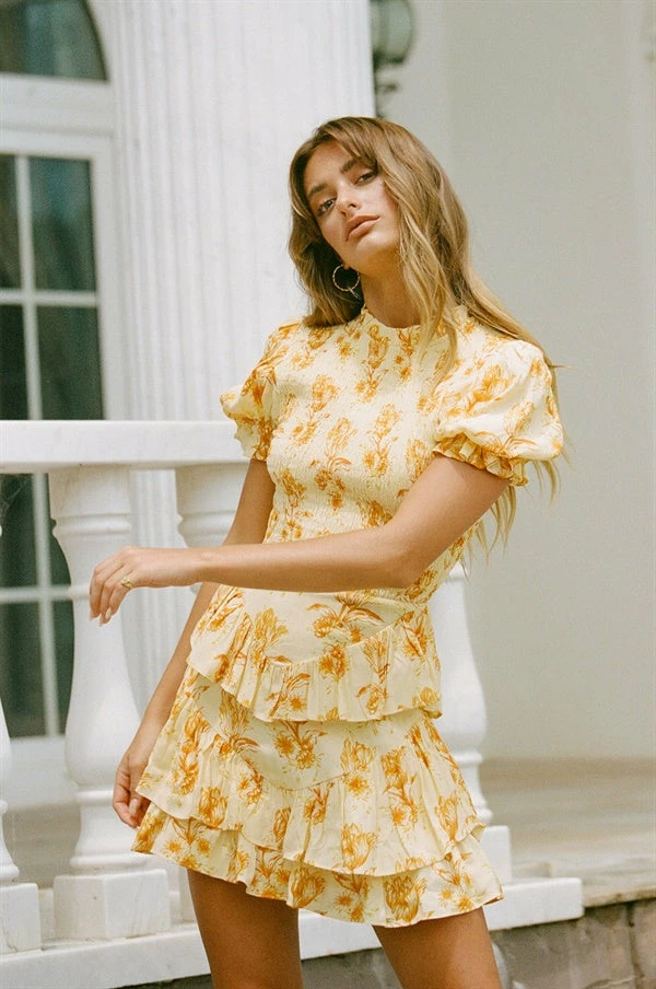 Britta Shirred Dress 4 Britta Shirred Dress - Image 2