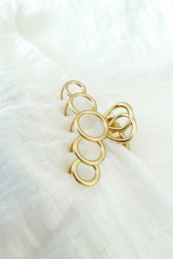 Cloud Claw Clip - Gold 3 Cloud Claw Clip - Gold