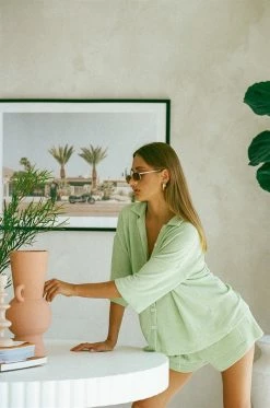 Kase Shorts - Green -Sabo Shop b9d831f9 8d31 4a0a 8d07 25703274363d