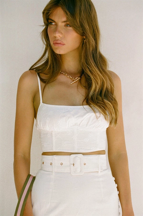 Arden Top - Embroidered 9 Arden Top - Embroidered - Image 7