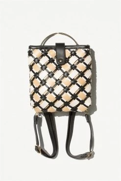Lattice Mini Backpack 11 Lattice Mini Backpack -Sabo Shop bags lattice mini backpack 5