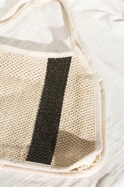 Stripe Shopper Bag -Sabo Shop bags stripe shopper bag 4