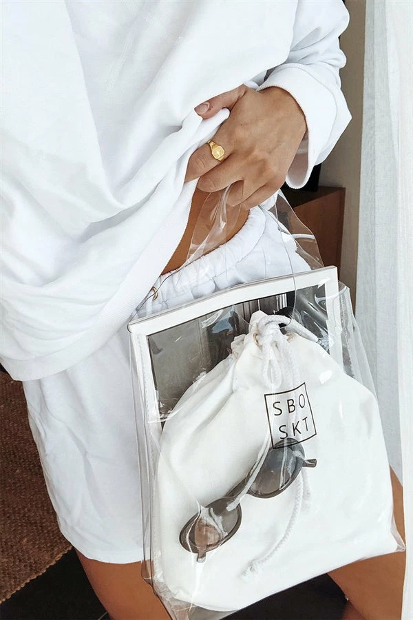 Transparent Tote Bag 3 Transparent Tote Bag