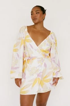 Kona Wrap Dress - Paradise Floral -Sabo Shop bca5910a 64c9 45e8 998b 24e65b2f4d7b