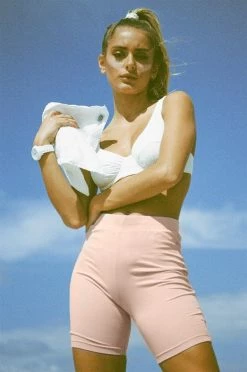 Blushing Bike Shorts -Sabo Shop bottoms blushing bike shorts 13