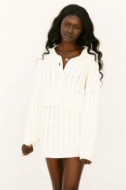 Kiko Cable Skirt -Sabo Shop bottoms kiko cable skirt 5