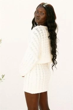 Kiko Cable Skirt -Sabo Shop bottoms kiko cable skirt 7