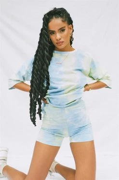 Kiva Bike Shorts - Tie Dye 11 Kiva Bike Shorts - Tie Dye -Sabo Shop bottoms kiva bike shorts tie dye 5