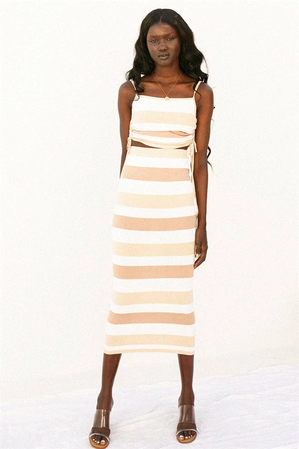 SAMPLE-Leti Skirt - Stripe 7 SAMPLE-Leti Skirt - Stripe - Image 5