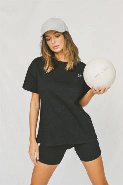 Mellow Bike Shorts - Black -Sabo Shop bottoms mellow bike shorts black 3