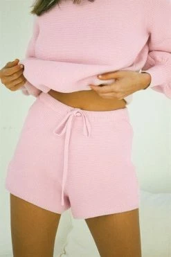 Taffy Knit Shorts -Sabo Shop bottoms taffy knit shorts 13