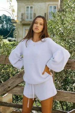 Violet Knit Shorts 13 Violet Knit Shorts -Sabo Shop bottoms violet knit shorts 3