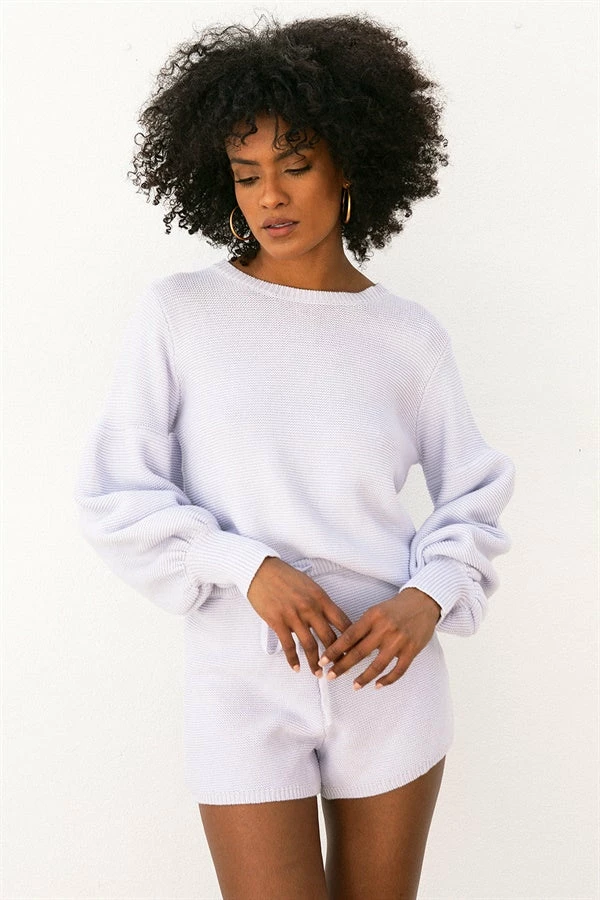 Violet Knit Shorts 8 Violet Knit Shorts - Image 6