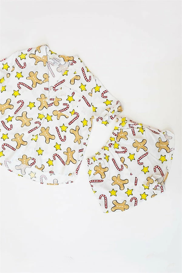 Gingerbread PJ Set 4 Gingerbread PJ Set - Image 2
