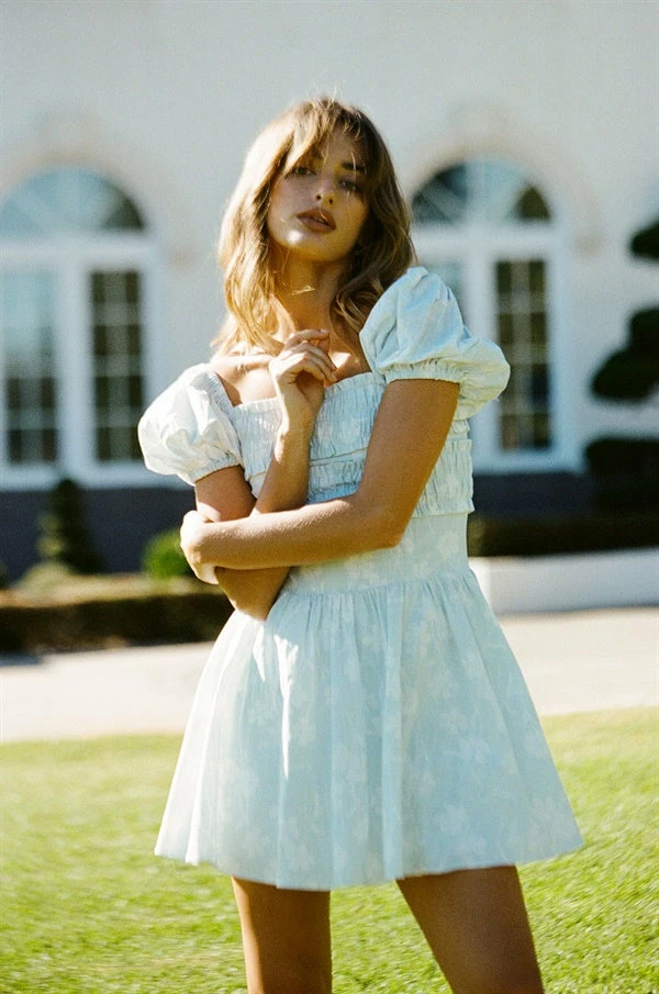 Zinnia Shirred Dress 5 Zinnia Shirred Dress - Image 3