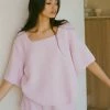 Sevina Knit Top - Pink