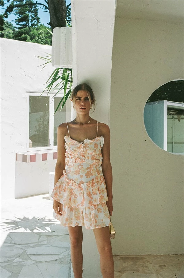 Selma Cami Dress - Retro Floral 3 Selma Cami Dress - Retro Floral