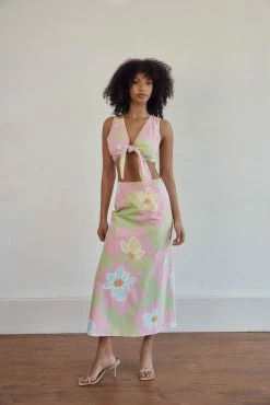 Samira Midi Skirt - Hana Green -Sabo Shop c31f5a48 430b 44b6 8911 b17a2262c88c