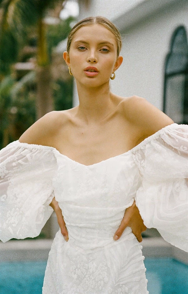 SAMPLE-Favela Drape Dress 7 SAMPLE-Favela Drape Dress - Image 5