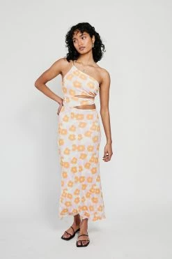 Kika Dress - Smudge Floral -Sabo Shop c95ced73 f9bf 4380 9c11 975be5c89862