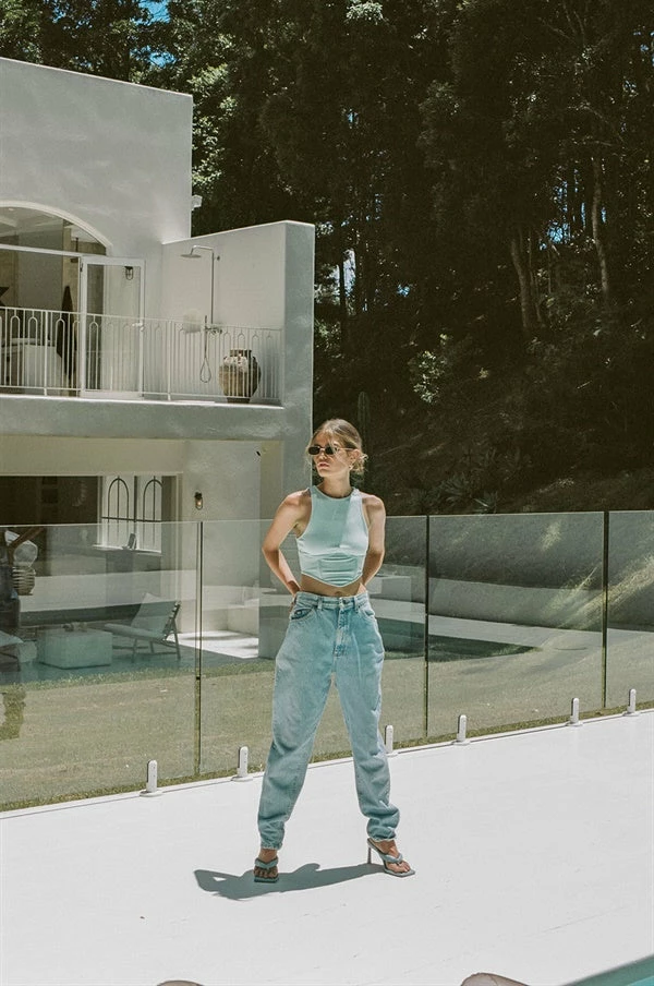 Kassidy Top - Blue 5 Kassidy Top - Blue - Image 3