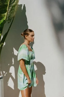 Zahro Shirred Dress 12 Zahro Shirred Dress -Sabo Shop cc38d08c 5ce2 4b71 9391 4569750d2b5a