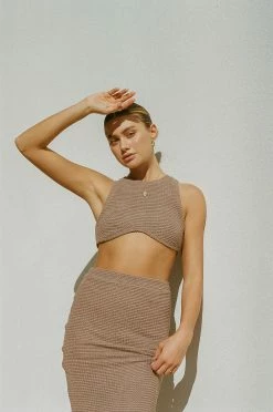 Ollie Skirt - Tan -Sabo Shop cc662a45 3c28 44c3 a4a9 6785547a48e4