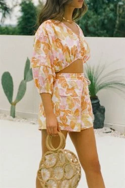 SAMPLE-Alita Shorts - Floral
