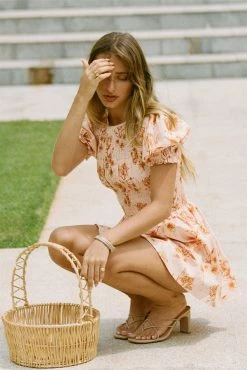 SAMPLE-Charlize Shirred Dress -Sabo Shop d04a3678 1eb7 477d 9f37 6822354721cd e7c82ddd 4b91 413a 8837 294b36d7ad81