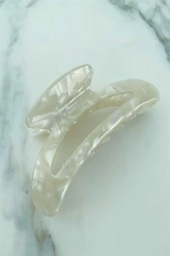 Porcelain Claw Clip