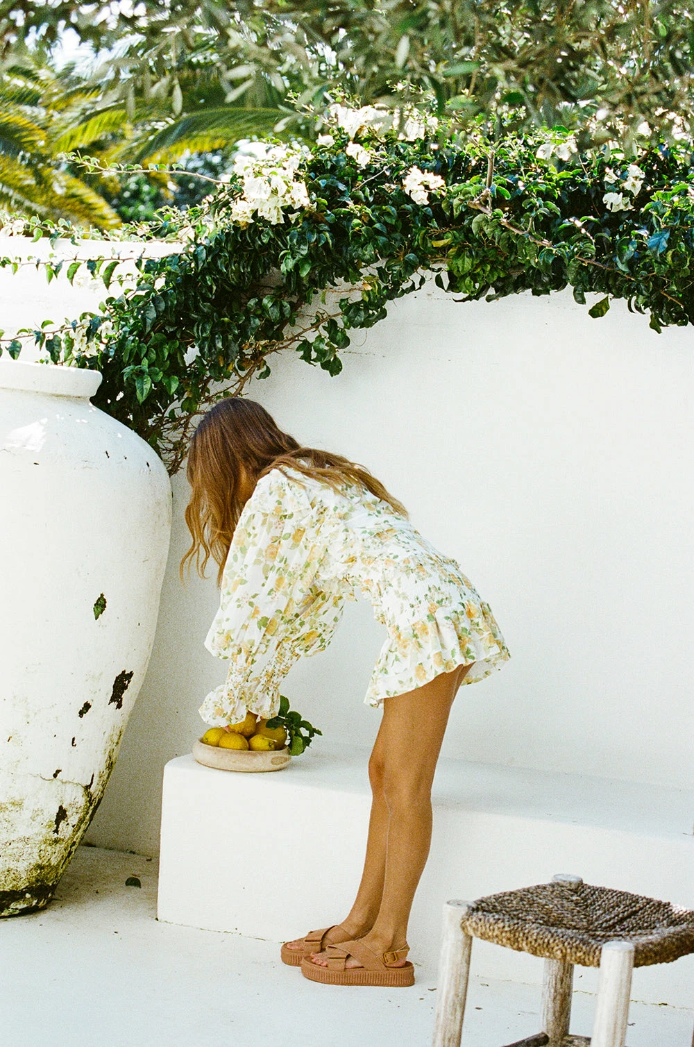 Zaina Dress - Lemon Floral 4 Zaina Dress - Lemon Floral - Image 2