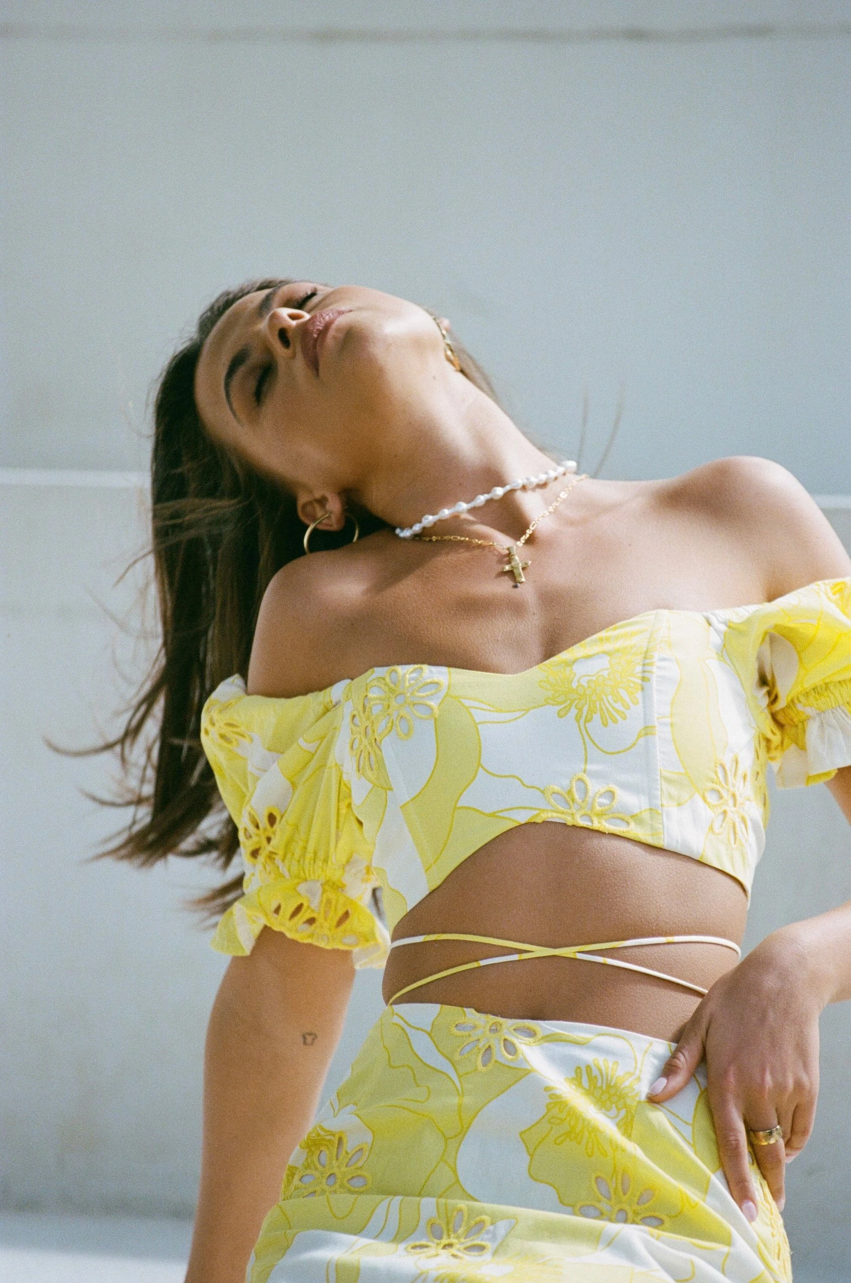 Lupa Top - Lemon Poppy 7 Lupa Top - Lemon Poppy - Image 5