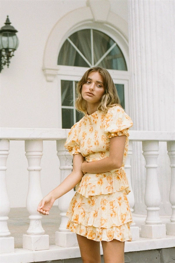 Britta Shirred Dress 5 Britta Shirred Dress - Image 3