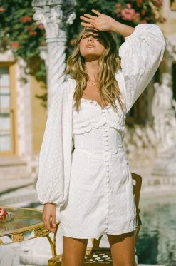 SAMPLE-Dion Button Dress