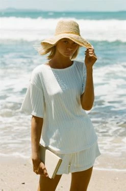 Kairo Shorts - White Cable -Sabo Shop e10c29d3 c062 4c3a bce0 8bedc71f220d