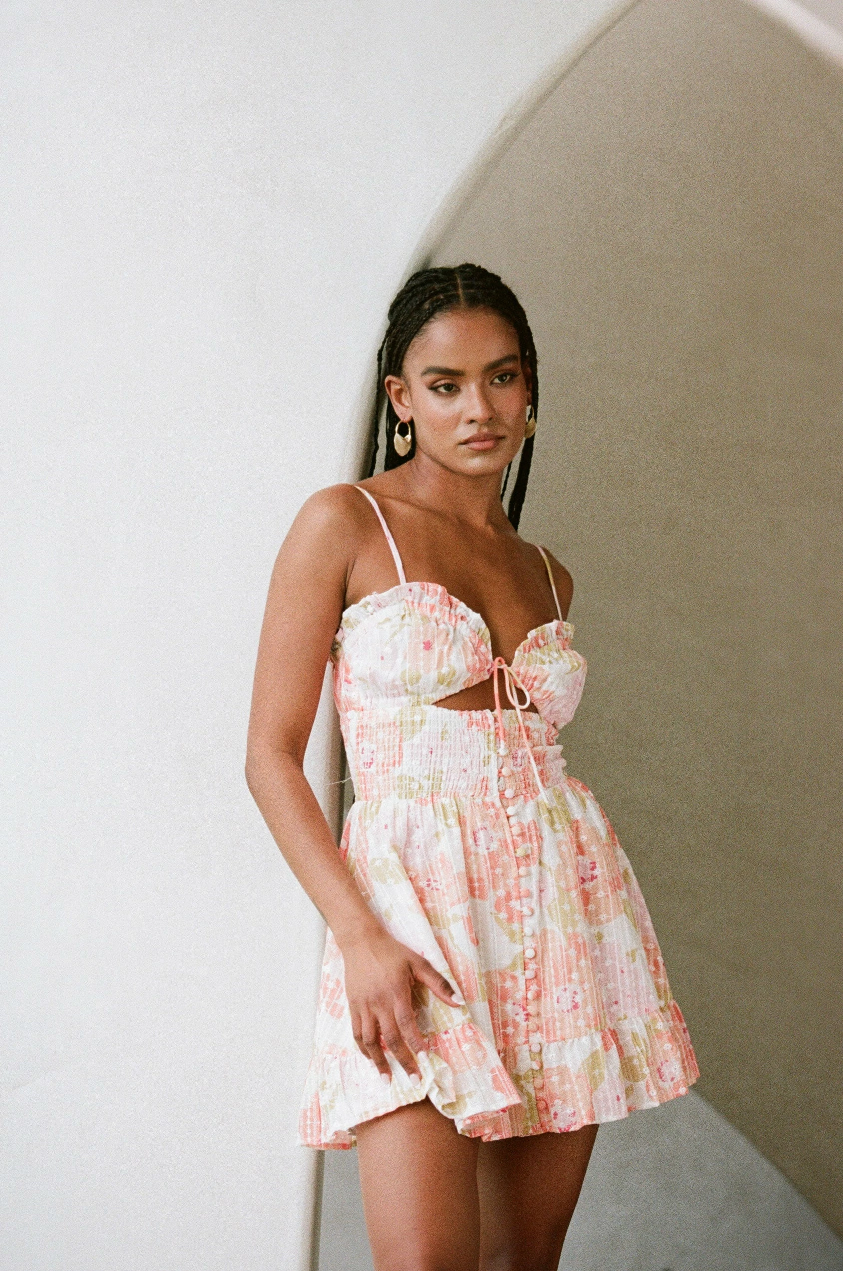 Karolina Shirred Dress 5 Karolina Shirred Dress - Image 3