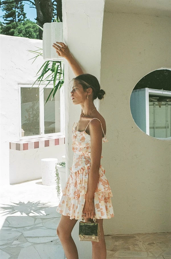 Selma Cami Dress - Retro Floral 5 Selma Cami Dress - Retro Floral - Image 3