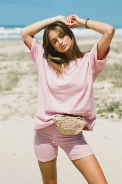 Kiva Bike Shorts - Pink 8 Kiva Bike Shorts - Pink -Sabo Shop e8d7402e 32a7 4c2b b1df 234568bf25ef