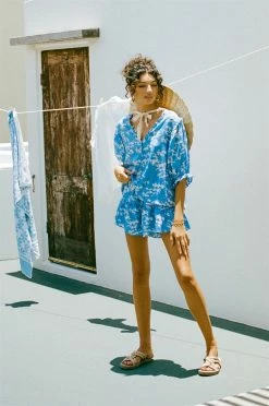 Harlie Shorts - Blue -Sabo Shop e995ff70 ce42 4b3d ad88 d0b9a9a93424