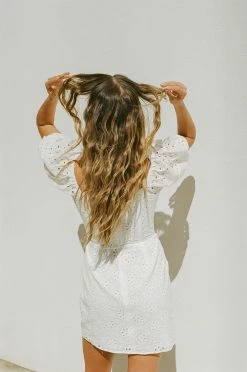 Avalon Eyelet Dress -Sabo Shop e9e6daa0 55f8 4bf8 bd39 0e5384c9c0e3