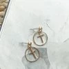Cross Ring Earrings