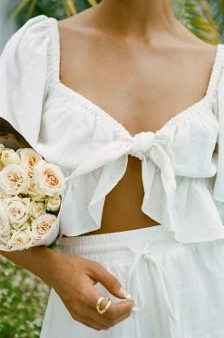 SAMPLE-Allura Top - White